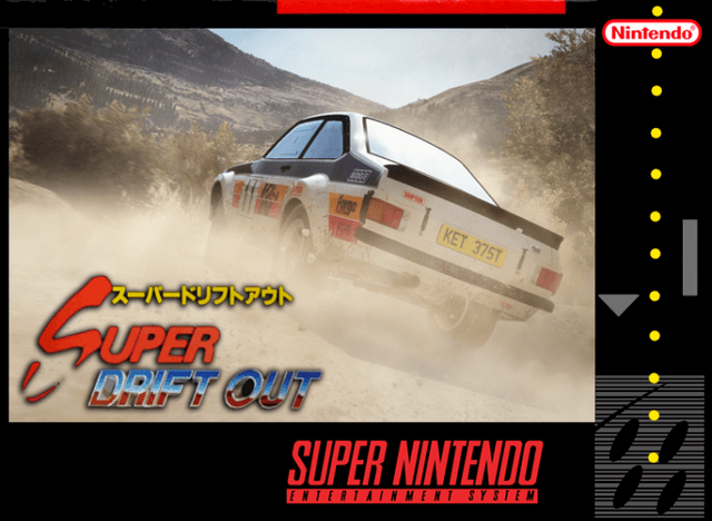 Super Drift Out : World Rally Championships - Super Nintendo Entertainment System