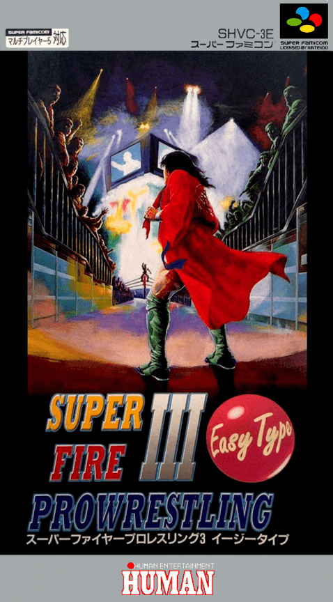 Super Fire Pro Wrestling III : Easy Type - Super Nintendo Entertainment System