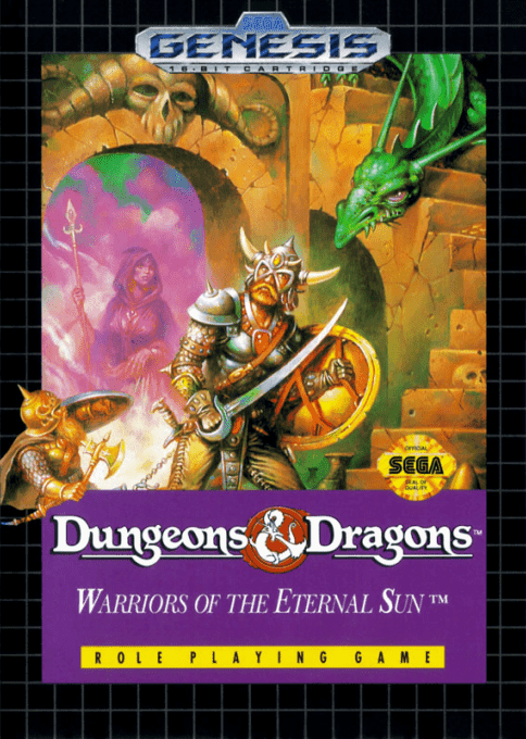 Dungeons & Dragons : Warriors of the Eternal Sun - Sega Mega Drive / Genesis