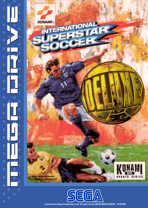 International Superstar Soccer Deluxe - Sega Mega Drive / Genesis