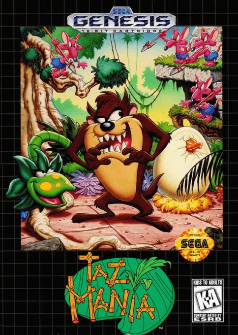Taz-Mania - Sega Mega Drive / Genesis