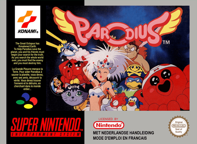Parodius - Super Nintendo Entertainment System