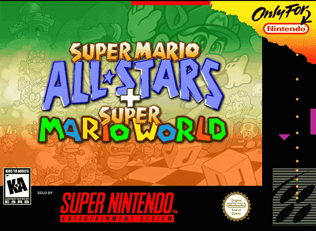 Super Mario All-Stars + Super Mario World - Super Nintendo Entertainment System