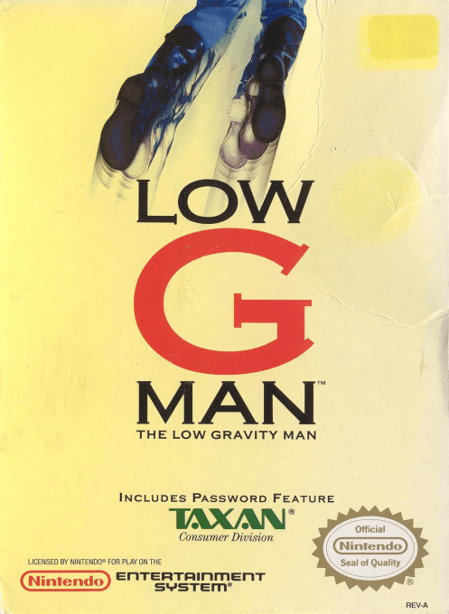 Low G Man : The Low Gravity Man - Nintendo Entertainment System