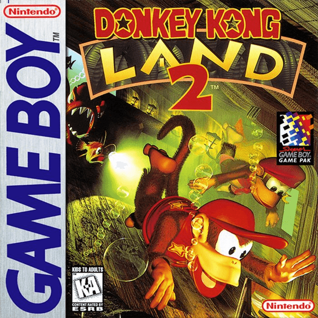 Donkey Kong Land 2 - Game Boy