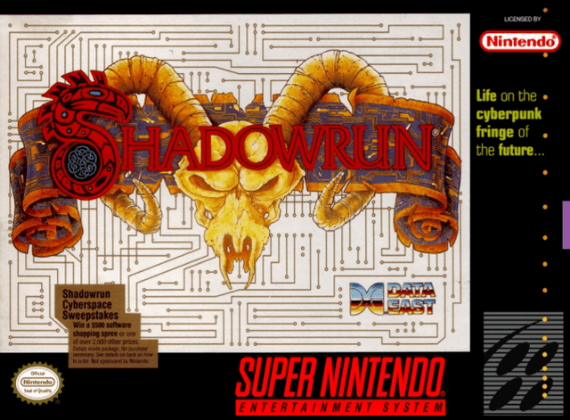 Shadowrun - Super Nintendo Entertainment System