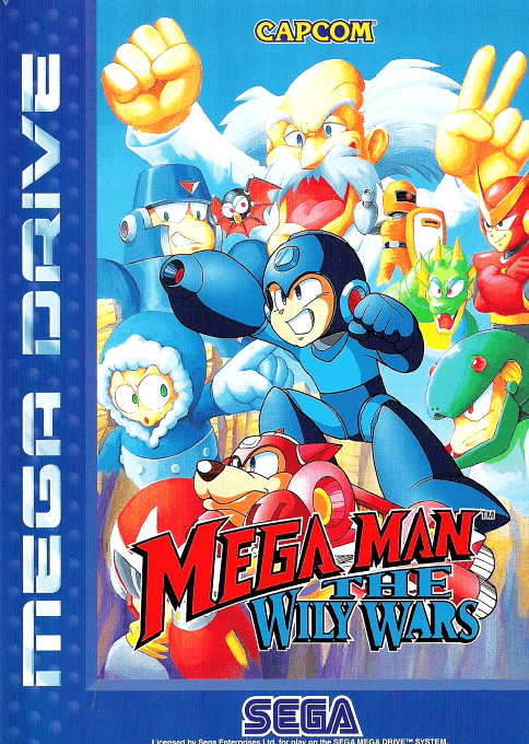 Mega Man : The Wily Wars - Sega Mega Drive / Genesis