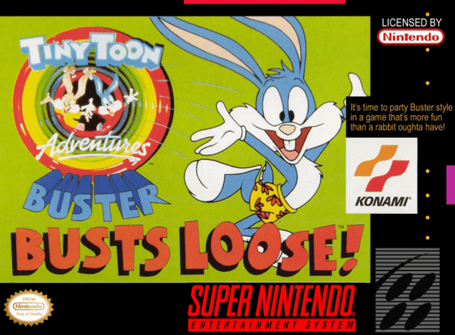 Tiny Toon Adventures : Buster Busts Loose! - Super Nintendo Entertainment System