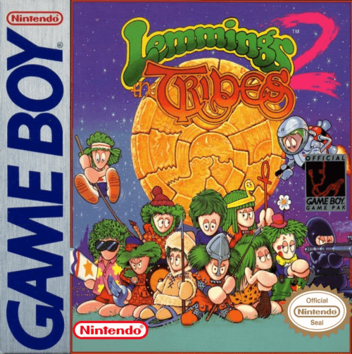 Lemmings 2 : The Tribes - Game Boy