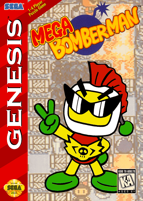 Mega Bomberman - Sega Mega Drive / Genesis