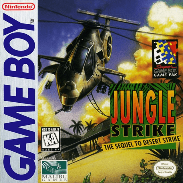 Jungle Strike - Game Boy