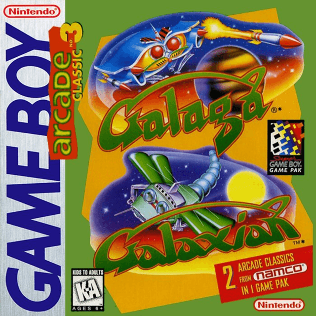 Arcade Classic No. 3 - Galaga & Galaxian - Game Boy