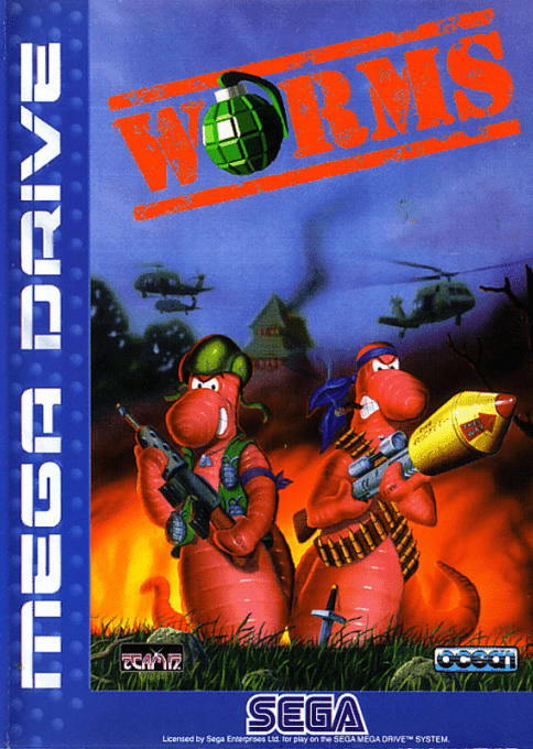 Worms - Sega Mega Drive / Genesis