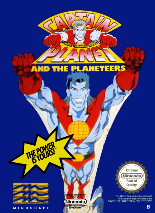 Captain Planet and the Planeteers - Nintendo Entertainment System
