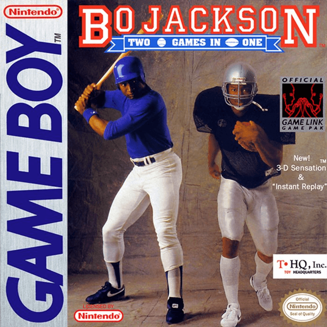 Bo Jackson : Two Games in One - Game Boy
