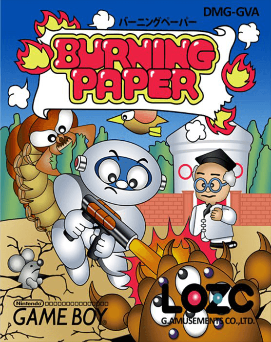 Burning Paper - Game Boy