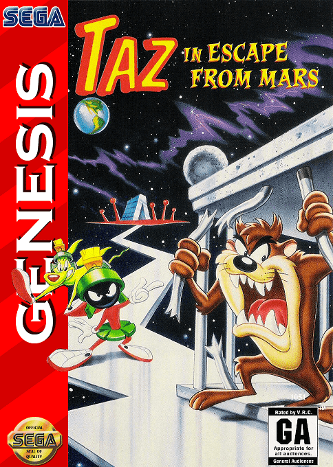 Taz in Escape from Mars - Sega Mega Drive / Genesis