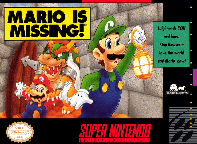Mario Is Missing! - Super Nintendo Entertainment System