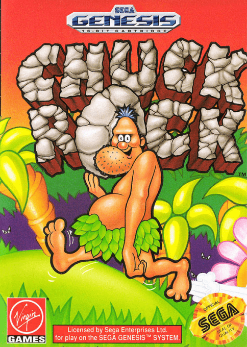 Chuck Rock - Sega Mega Drive / Genesis