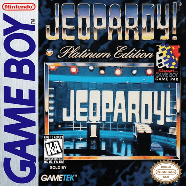 Jeopardy! : Platinum Edition - Game Boy