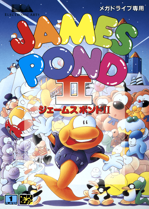 James Pond II - Sega Mega Drive / Genesis