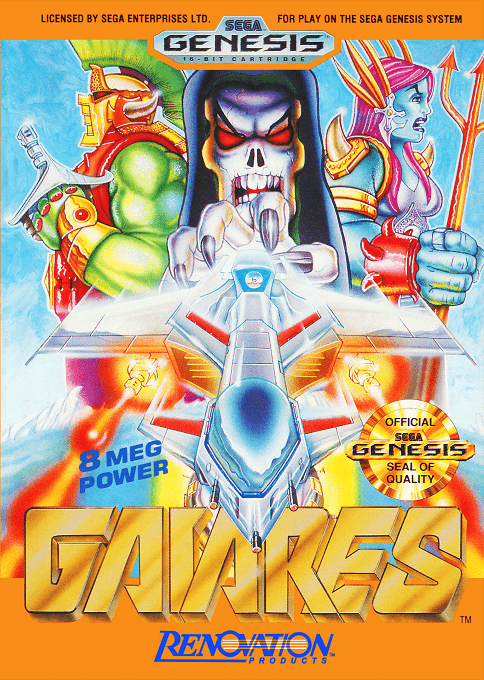 Gaiares - Sega Mega Drive / Genesis