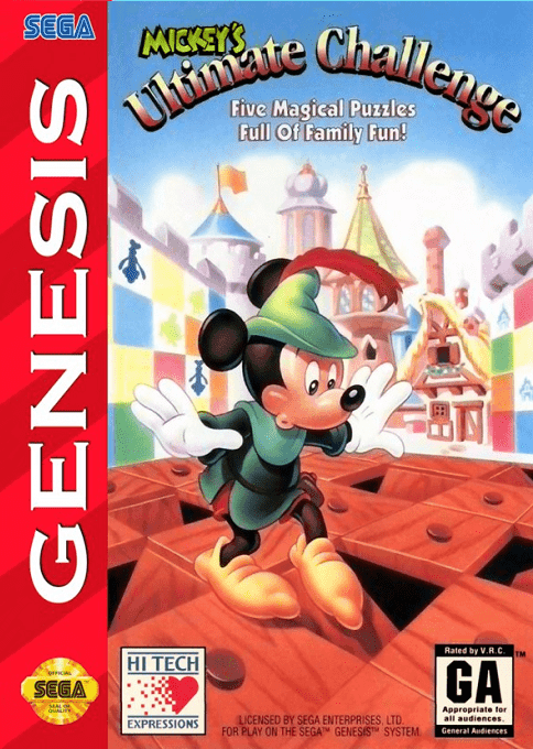 Mickey's Ultimate Challenge - Sega Mega Drive / Genesis