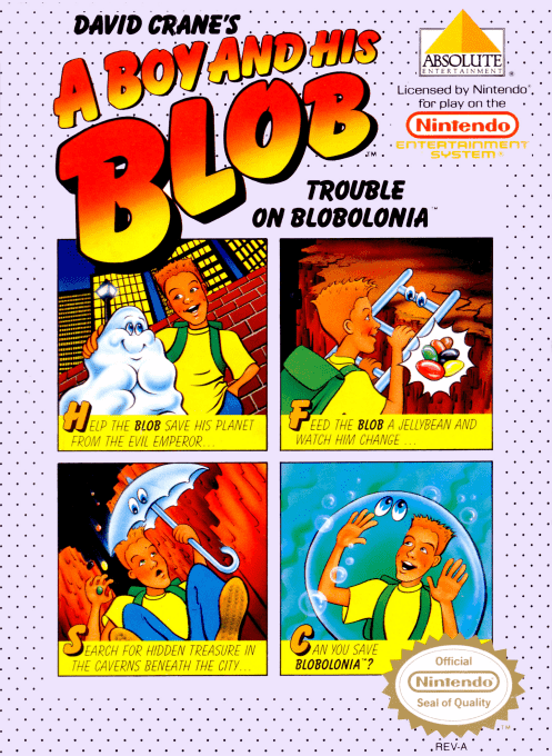 A Boy and his Blob : Trouble on Blobolonia - Nintendo Entertainment System