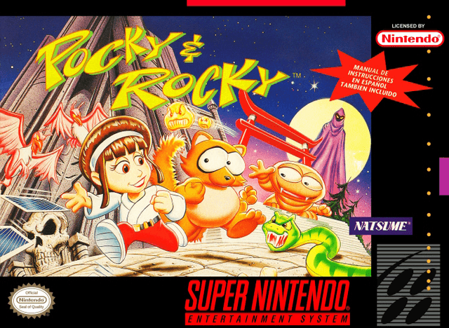 Pocky & Rocky - Super Nintendo Entertainment System