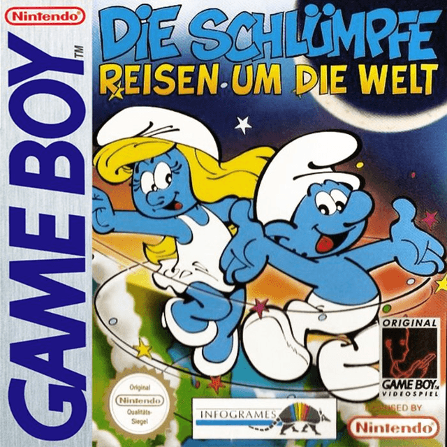 The Smurfs Travel the World - Game Boy