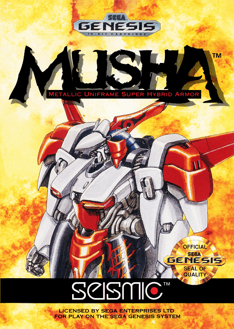 MUSHA : Metallic Uniframe Super Hybrid Armor - Sega Mega Drive / Genesis