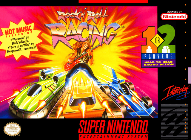 Rock n' Roll Racing - Super Nintendo Entertainment System