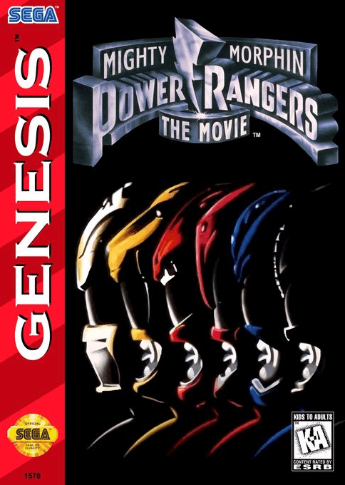 Mighty Morphin Power Rangers : The Movie - Sega Mega Drive / Genesis