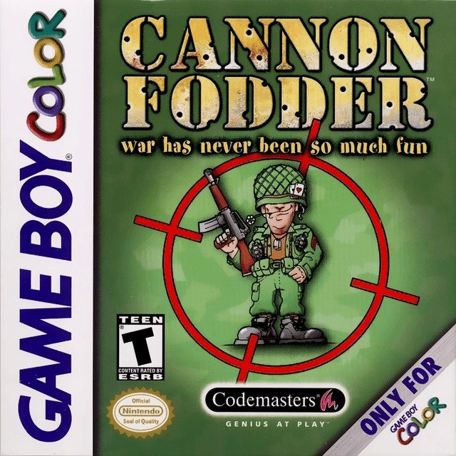 Cannon Fodder - Game Boy Color