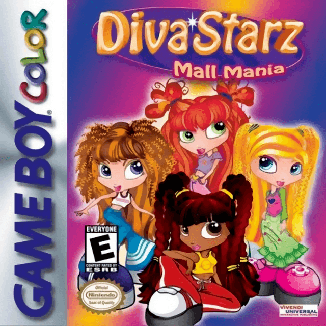 Diva Starz : Mall Mania - Game Boy Color