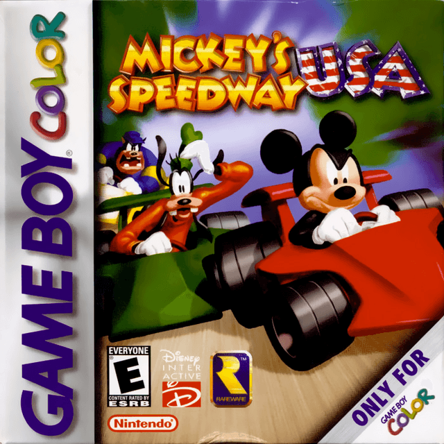 Mickey's Speedway USA - Game Boy Color