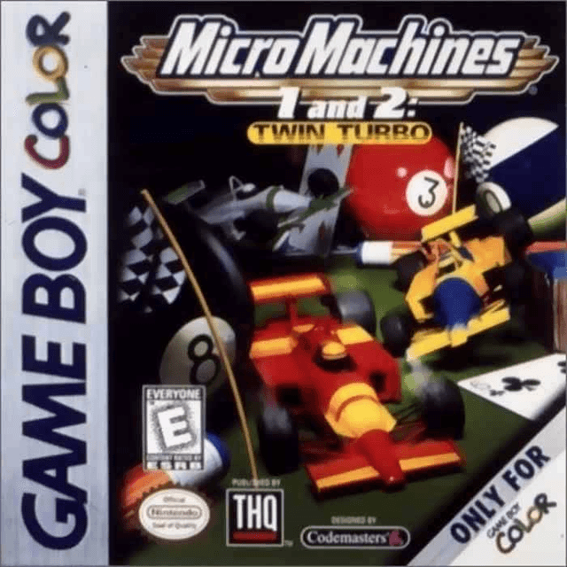 Micro Machines 1 and 2: Twin Turbo - Game Boy Color