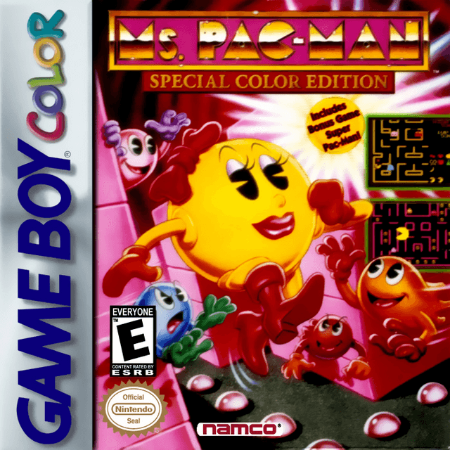 Ms. Pac-Man: Special Color Edition - Game Boy Color