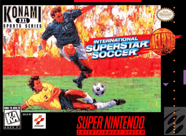 International Superstar Soccer Deluxe - Super Nintendo Entertainment System
