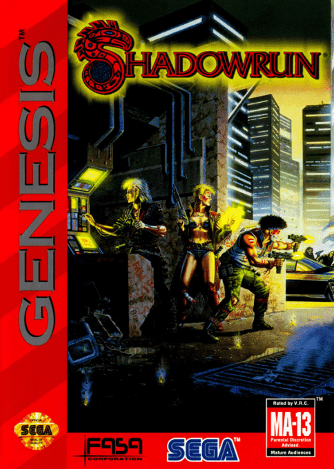 Shadowrun - Sega Mega Drive / Genesis