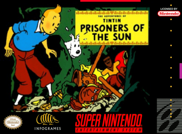 Tintin : Prisoners of the Sun - Super Nintendo Entertainment System
