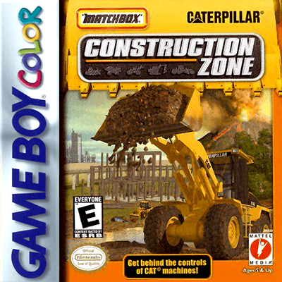 Caterpillar Construction Zone - Game Boy Color