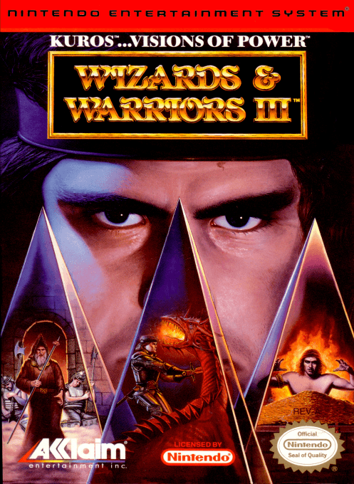 Wizards & Warriors III : Kuros...Visions of Power - Nintendo Entertainment System