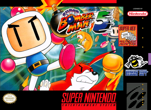 Super Bomber Man 5 - Super Nintendo Entertainment System