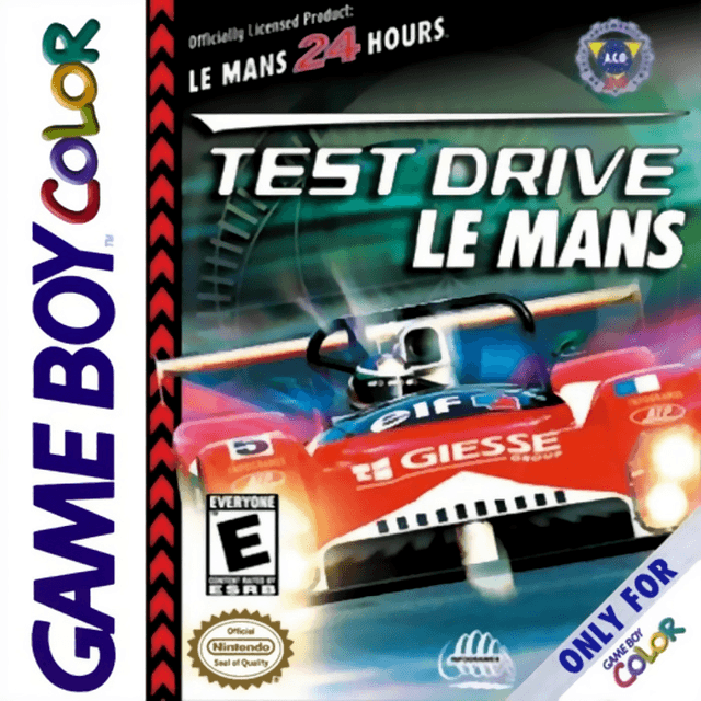 Test Drive Le Mans - Game Boy Color