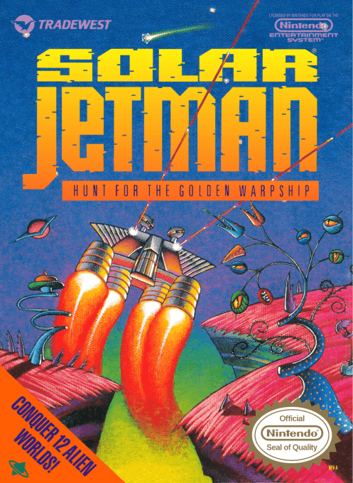 Solar Jetman : Hunt for the Golden Warpship - Nintendo Entertainment System