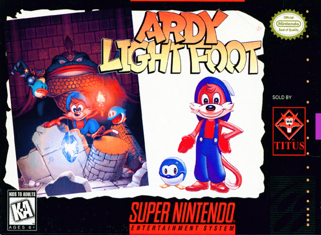 Ardy Lightfoot - Super Nintendo Entertainment System