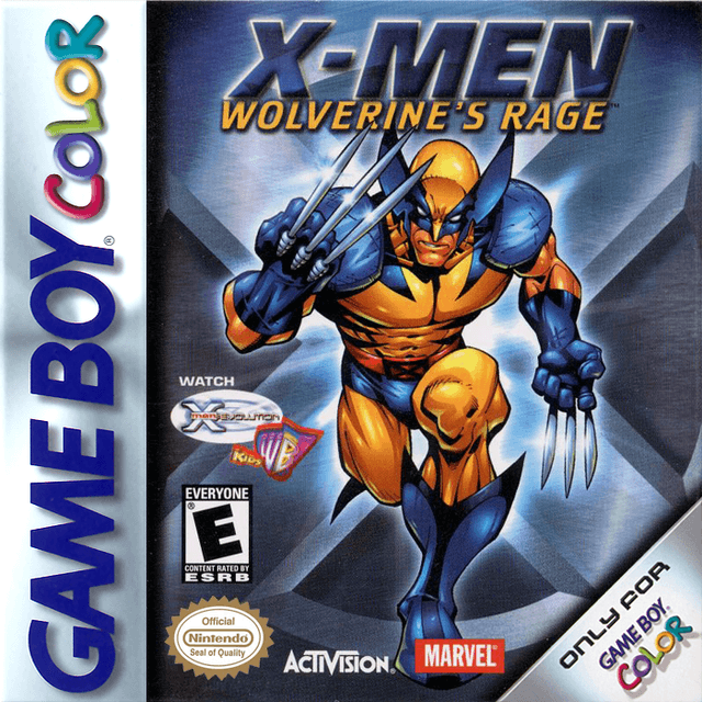 X-Men: Wolverine's Rage - Game Boy Color