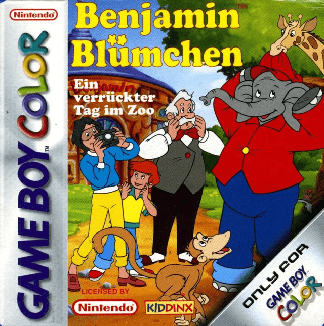 Benjamin Blüemchen : Ein verrüeckter Tag im Zoo - Game Boy Color