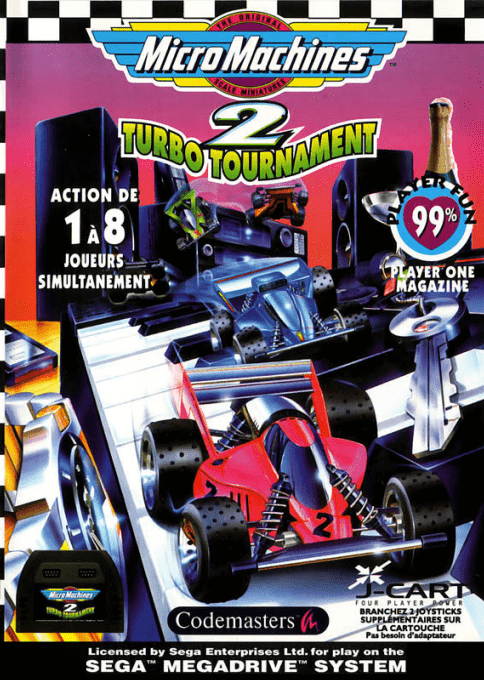 Micro Machines 2 : Turbo Tournament - Sega Mega Drive / Genesis